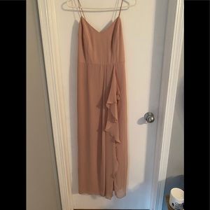 AFTER SIX brides maid dress in dusty rose!!